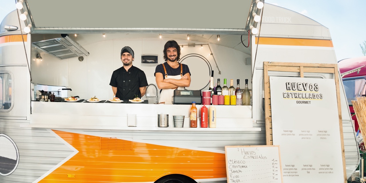 Food truck exterior