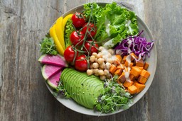 Salad stations.